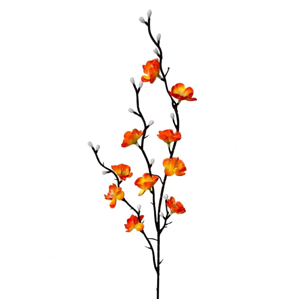 Fake Cherry Blossom Stem Artificial Flower Stem Plum Blossom Branches Faux Silk Cherry Blossom Stems Faux Wedding Flower Branch