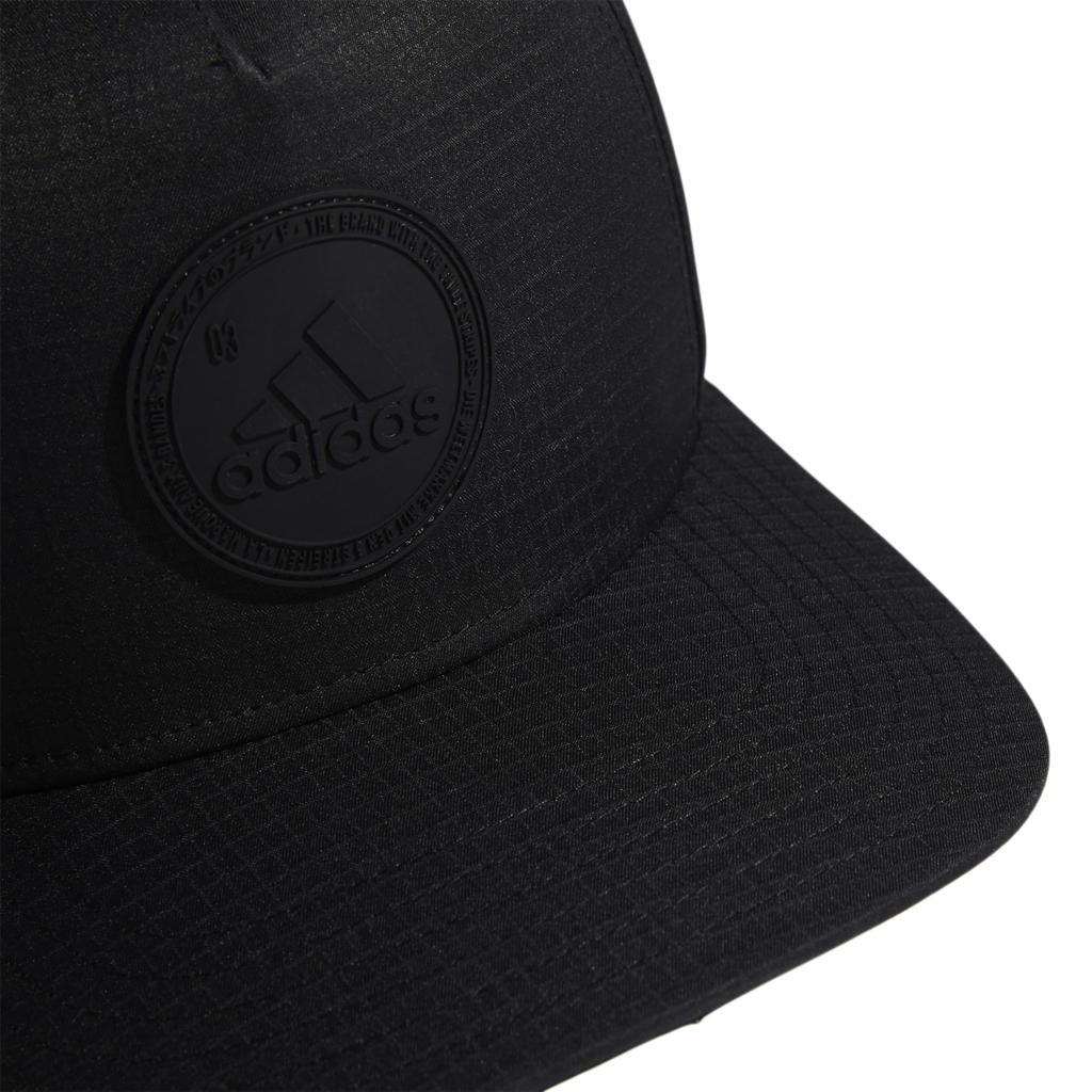 adidas Affiliate 2 High Crown Structured Snapback One Size Men's Cap, Black/Black,