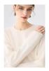 Women's Cashmere Round Neck Pullover - Loose Fit Autumn/Winter Knitwear