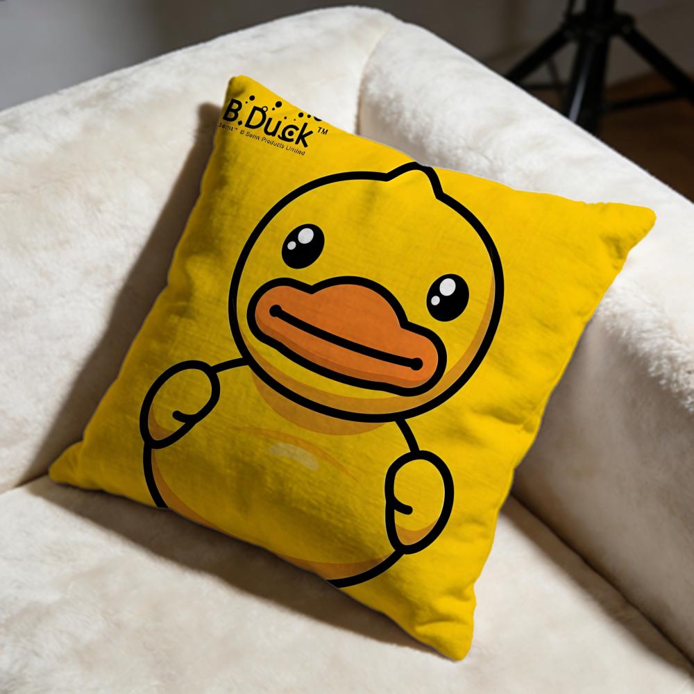 Fashion BBduckable Cushion Cover Soft Decorative Pillow Case Suitable for Bedroom Sofa Car Travel Use