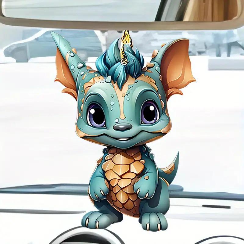 

Креативный кулон в виде машинки-динозавра: Акриловое украшение для зеркала заднего вида и домашнее подвесное украшение Standard