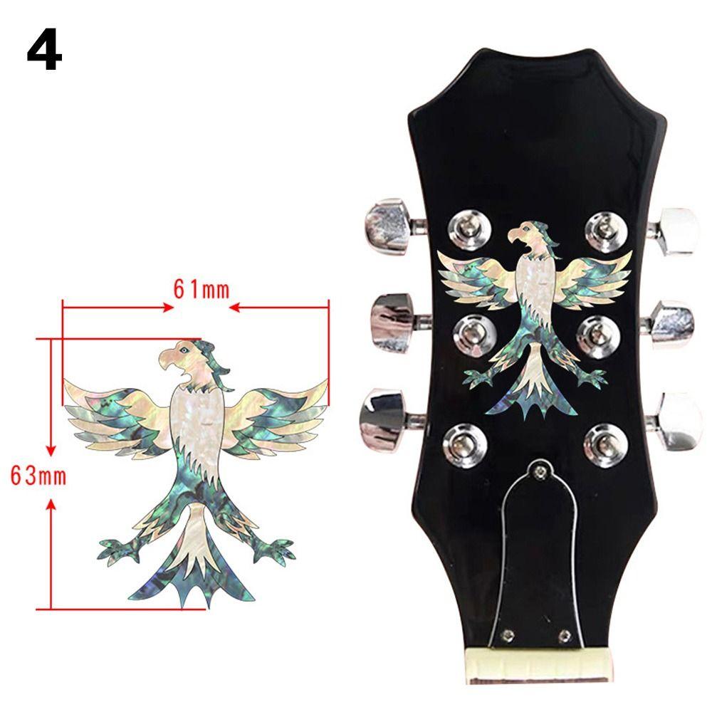 DIY Personalise Bass Body Decals Guitar Headstock Decal Guitar Neck Sticker Guitar Head Stickers