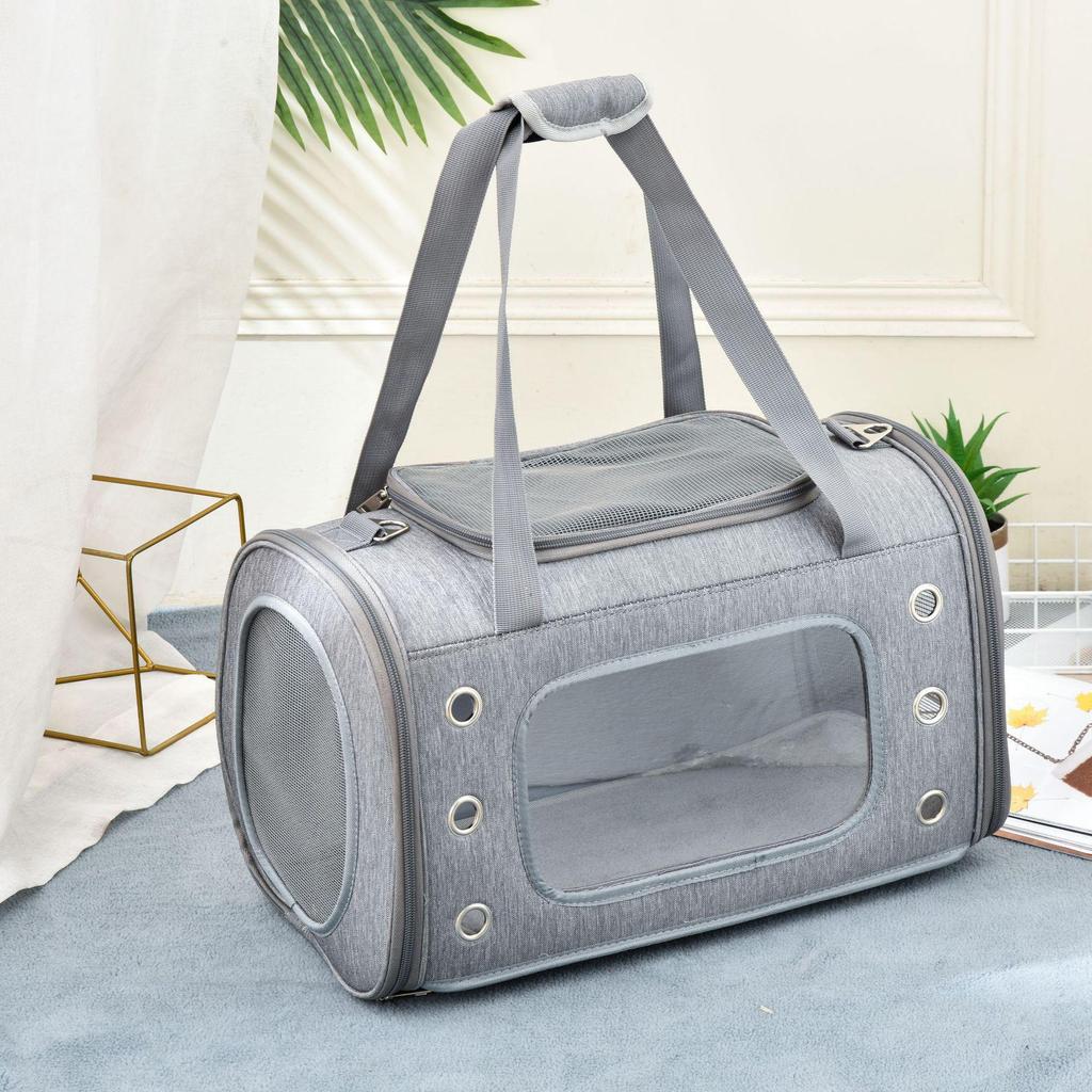 Foldable Solid Color Breathable Cat Backpack