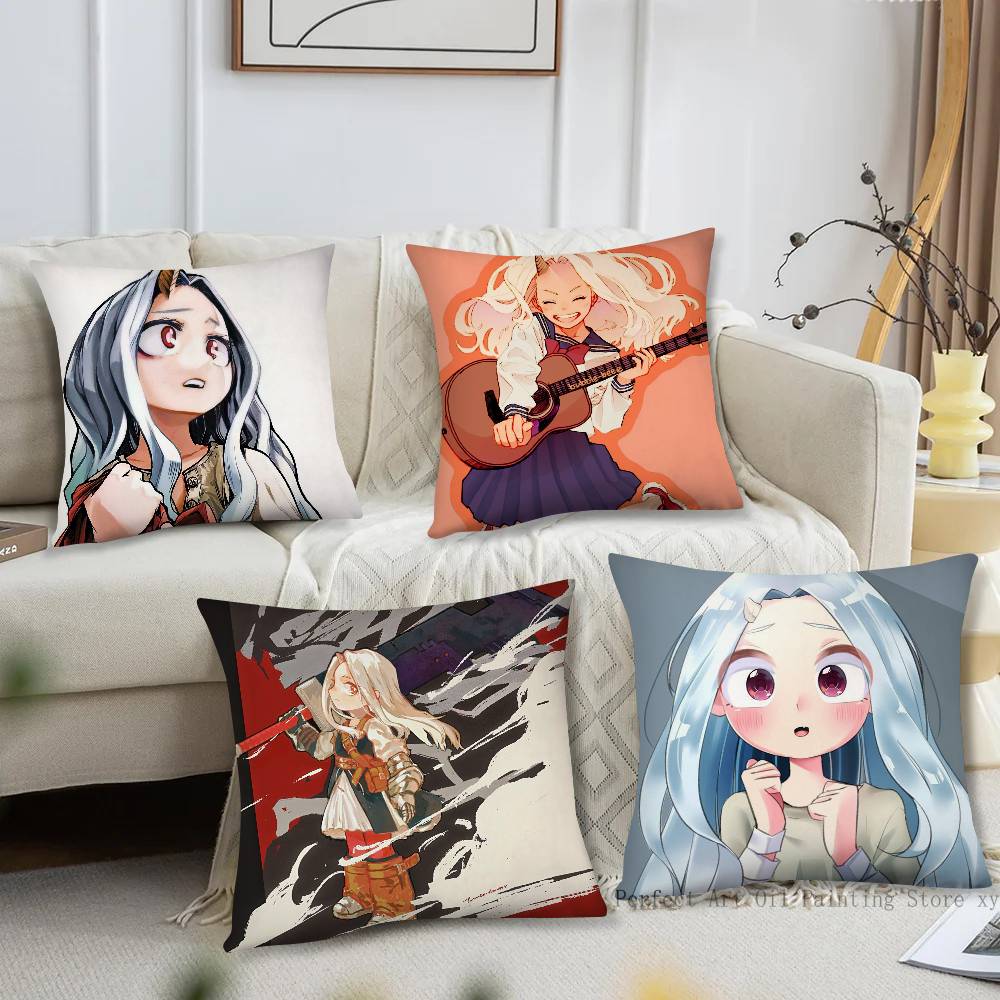 Eri Anime My HHero Academia Pillow Case Fashion Square Pillowcase Bedroom Sofa Room Ins Decoration Leisure