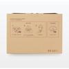 MUJI Folding Helmet White MJ-FH2 - 28.5 x 20.8 x 15cm, Emergency Use, Japan
