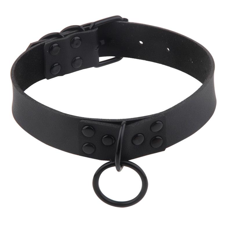 Bdsm Sex Collar Bondage Necklace Slave Leash Steel Chain Rivet Choker Dog Chain Punish Neck Collars Sex Toys For Woman Man