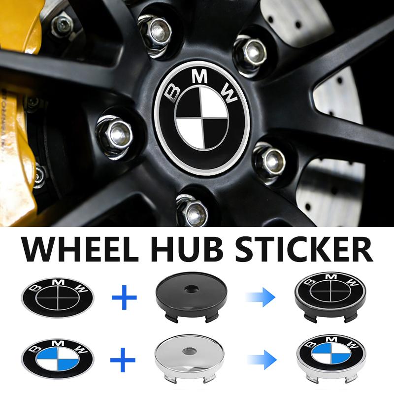 For BMW 56mm Car Logo Wheel Hub Center Cap Sticker Rim Badge Cover E36 E39 E87 E60 E46 E53 E90 F10 F20 F25 F30 X3 X5