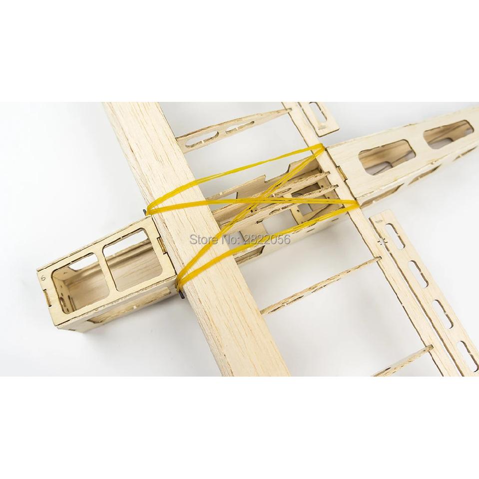 Real hawk Scale RC Balsawood Airplane Laser-cutting mini STICK 580mm Balsa Kit DIY Building Wood model