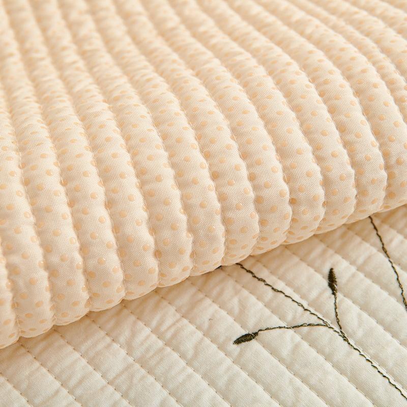 All Cotton Sofa Cover Seasonal Universal Fabric Anti Slip Pastoral Style Ruffle Edge Sofa Cushion New Sofa Cover Cloth