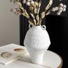 Ceramic Vase Graffiti Pattern Vintage Flower Ware Floral Arrangement Accessories Flower Vase Terrarium Home Decoration