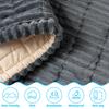 Backseat Pet Bed Mat, Dog Bed for Car Back Seat, Non-Slip Furry Dog Covers Pet Mat, Fit for Backseat Extenders and Seat Covers