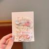Spring And Summer Starfish Shell Lace Hairpin Children'S Sweet Broken Hair Bb Clip Baby Hair Accessories Hairpin Side Bangs Clip