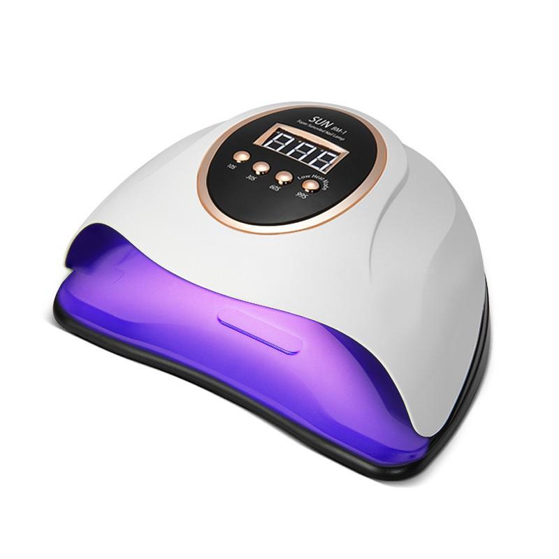 Professional UV LED Nail Lamp With Red Light Technology Fast Curing No Darkening Hands 45/66/72/90 Beads Options
