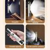 Multipurpose Waterproofs Flashlights Adjustable Brightness Level Rechargeable Resizable LED Light for Hiking Outdoor Use