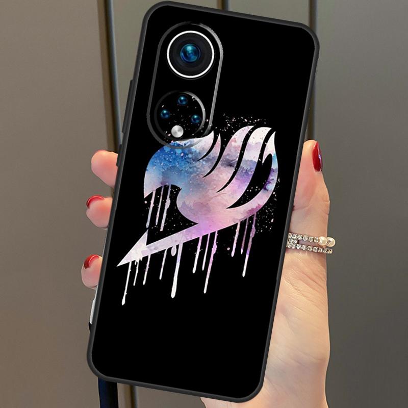 Fairy Tail Erza Natsu Lucy For Huawei P40 Lite P20 P30 Pro Nova 9 Nova 5T P Smart 2019 Case For Honor 50 8X 9X 10i