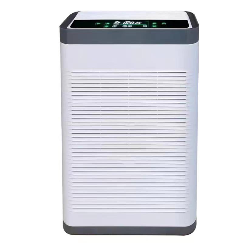 Smart Air Purifier with Negative Ions, Formaldehyde and Smoke Removal, Activated Carbon for Pet-Friendly Homes.