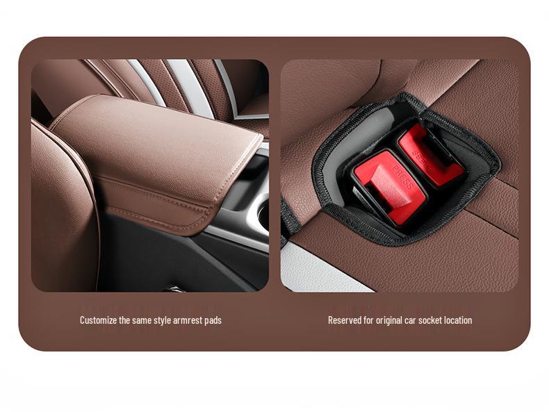 Qin PLUS 25 Smart Driving Seat Cushion & Cover - All-Season Breathable Leather