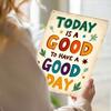 Vintage Metal Sign Today Is A Good Day 20x30cm Funny Wall Art Poster For Bar Garage Office Decor