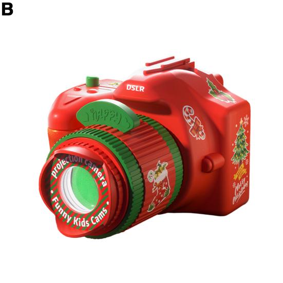Children's Christmas Projection Camera Toy Projection Stimulates Educational Wall Ceiling Fun Brain Development Image Projector