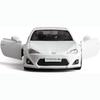 1/36 Skala Toyota 86 Diecast Alloy Bilmodell Leke, Pull Back-funksjon med dører åpne for barn Voksne Gavesamling