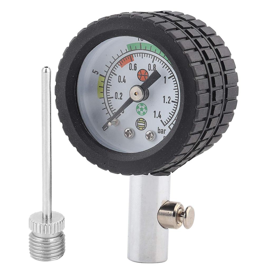 Air Gauge Anti-Deflation Ball Pressure Gauge Dial Durable Stainless Steel Air Pressure Gauge Barometer