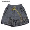 Auf Lager RHUDE Letter Print Lässige Colorblock Lockere Strandshorts