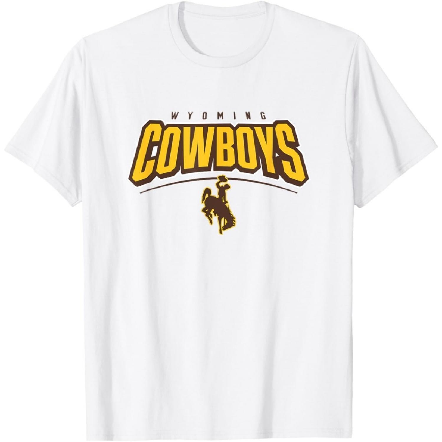 Wyoming Cowboys Apparel Arched Slant T-Shirt XXXXXL белый