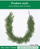 Norfolk Cypress Leaf Vine Christmas Decoration Wreath