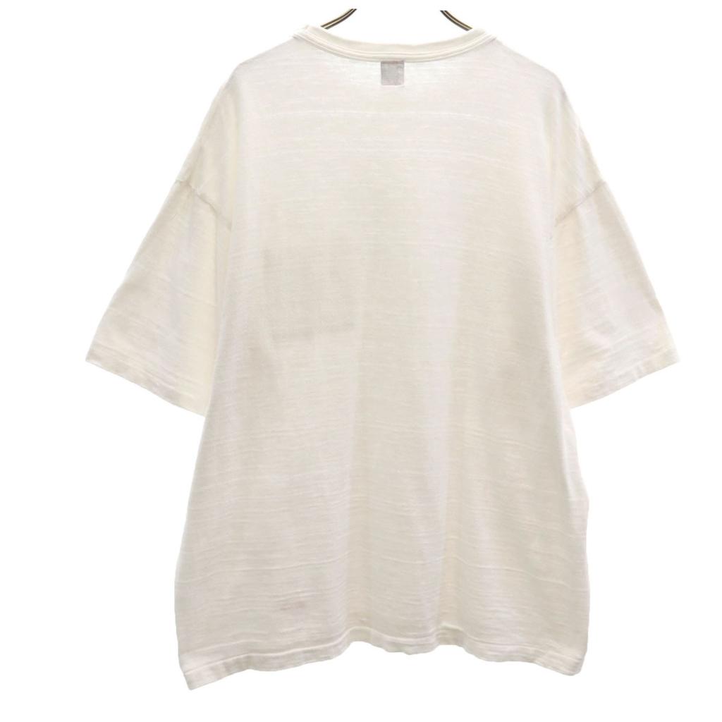 Human Made Made In Japan Short Sleeve T-shirt 2XL White Big Size Men's Used