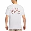 Nike Logo Breathable Short-Sleeve T-Shirt for Men White