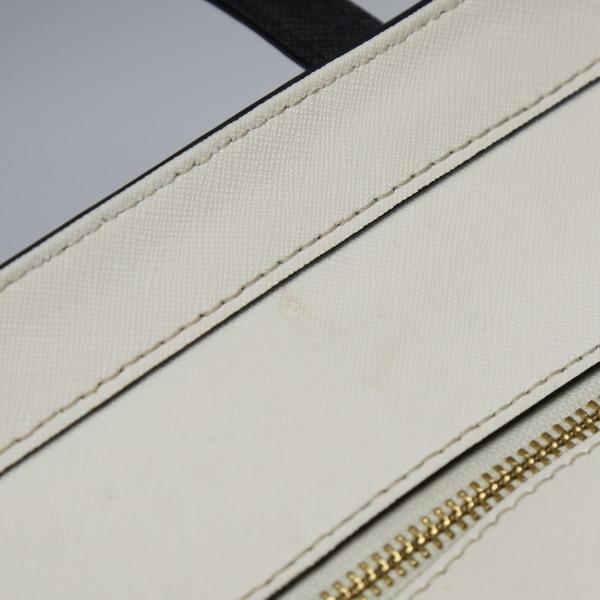 Kate Spade Tote Bag Black X Cream Women Used