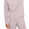 Under Armour Rival Terry Solid Stand Collar Sweatshirt Women Sweatshirt Pink 1355528-667