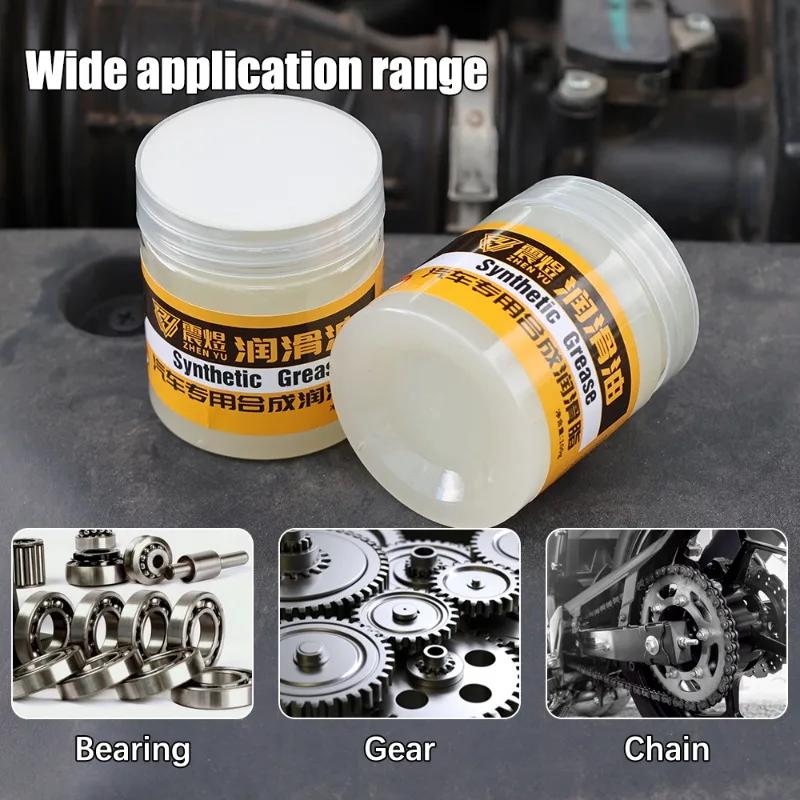100 g Auto-Schmierfett, Autofenster-Gummistreifen-Schmiermittel, Schiebedach-Gleitschienen-Kettengetriebe-Lager-Wartungsöl-Schmierfett-Kits