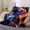 1pc One Piece Adventure Soft Throw Blanket Flannel All Season Light Weight Living Room/Bedroom Warm Blanket. M7270162
