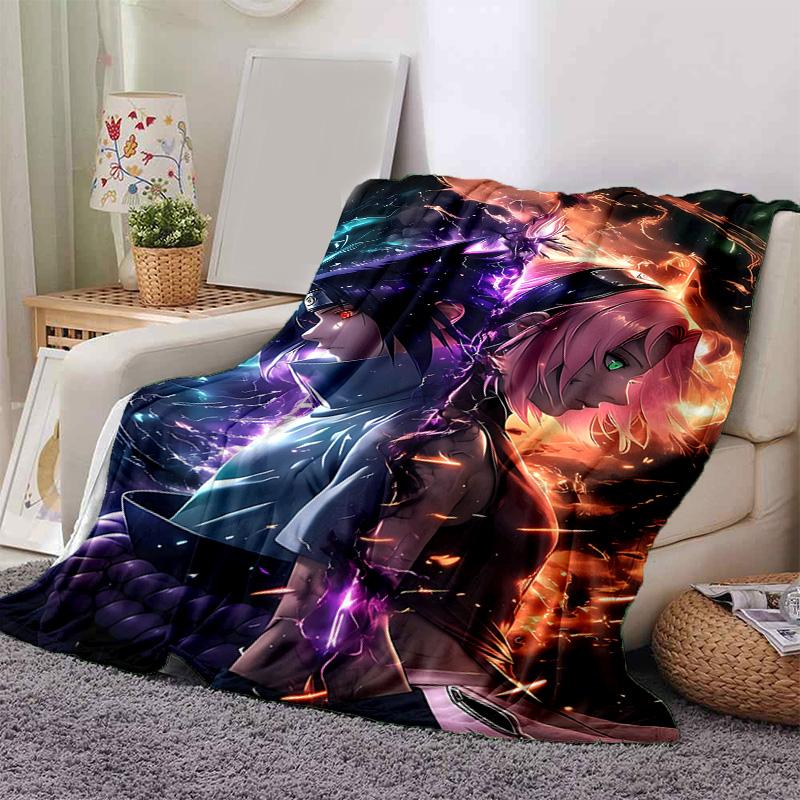 1pc One Piece Adventure Soft Throw Blanket Flannel All Season Light Weight Living Room/Bedroom Warm Blanket. M7270162