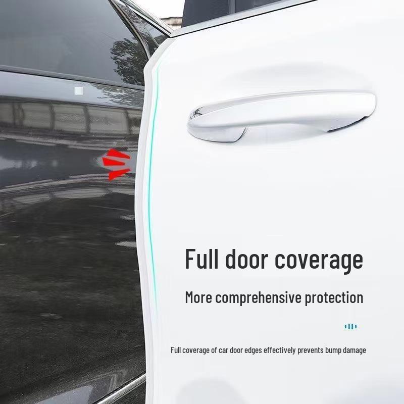 Transparent Car Door Edge Protection Strip - Anti-Collision, Anti-Scratch Adhesive