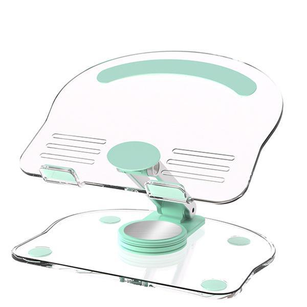 

Поворотна акрилова підставка для телефону та планшета - багатофункціональний настільний тримач зелений