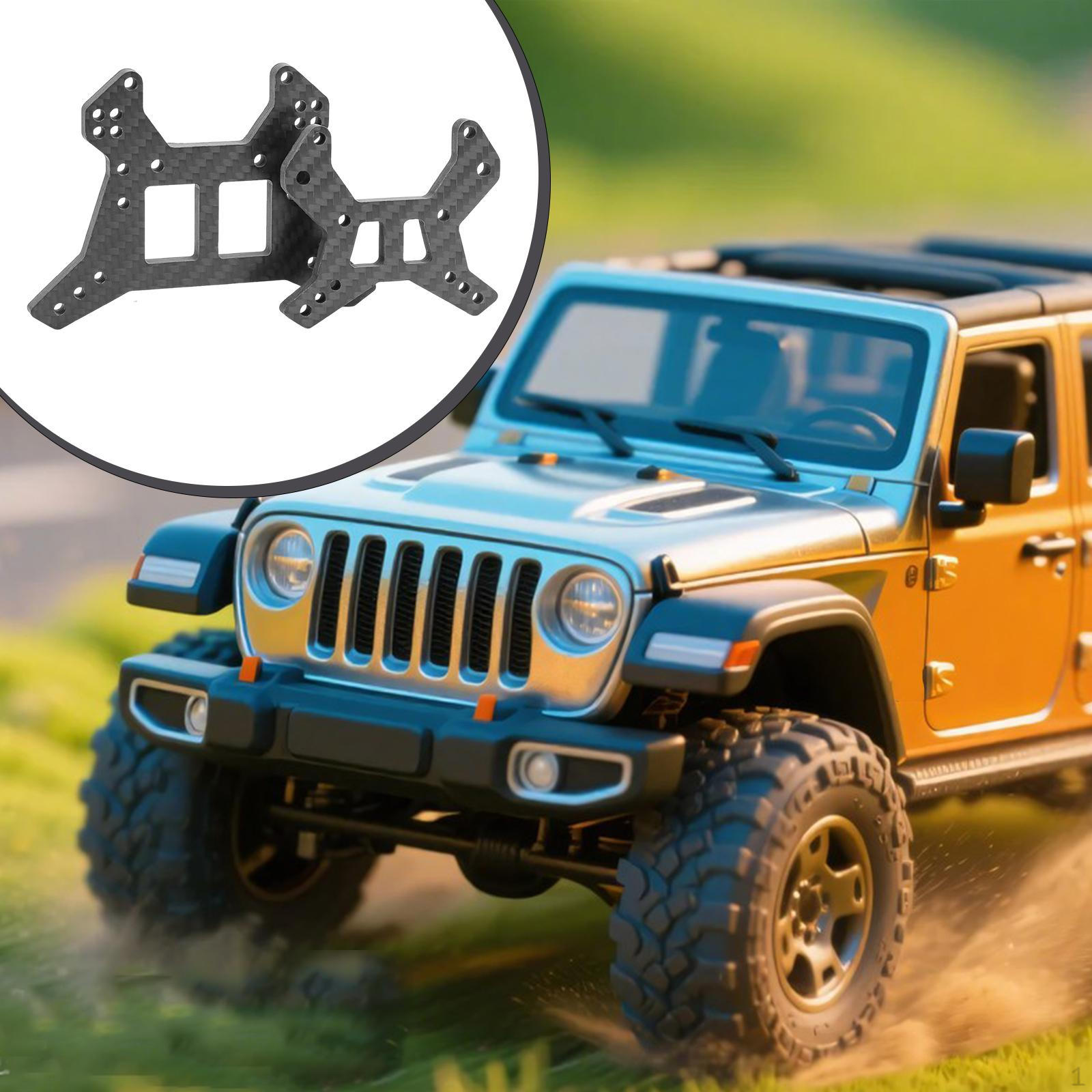 

Front and Rear Shock Absorber,Carbon Fiber Easily Install Sturdy,High Performance Absorber