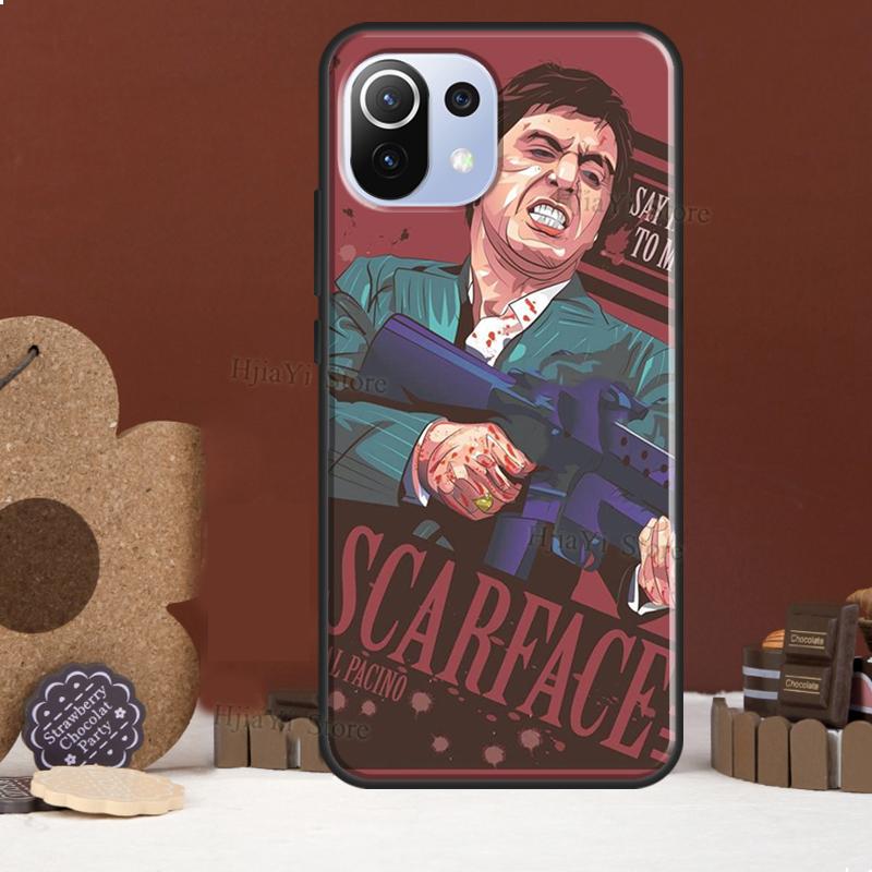 Scarface Tony Montana Funda For POCO F5 X3 X4 X5 Pro F4 GT C40 F3 Case For Xiaomi 11T 12T Pro 12 X 13 Lite Cover