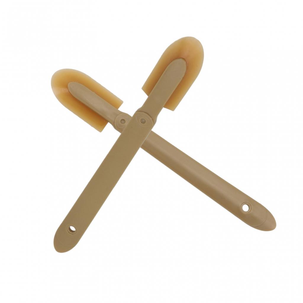 2x Caulk Caulking Silicone Sealant Finishing Tool Set Rubber Spatula Applicator