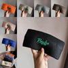Korea Fashion Letter Headband For Women And Men With Knitted Material Fall Winter Accessory