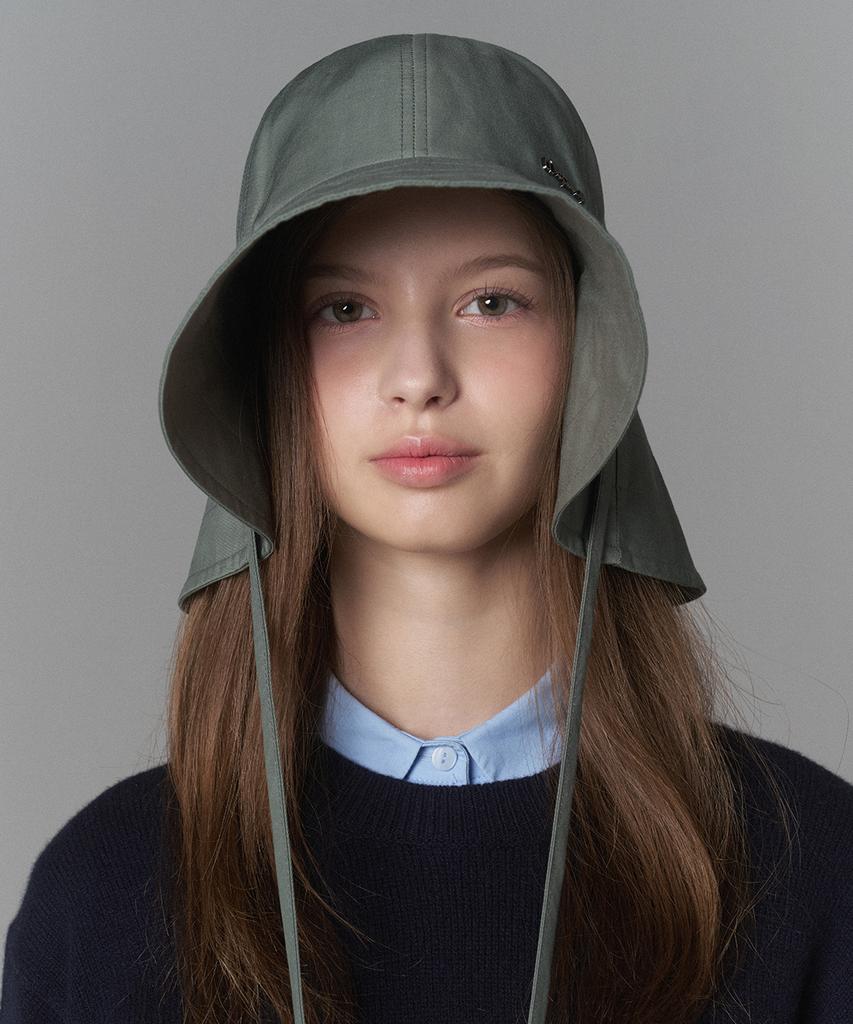 Hwaiteusaenjeu String Wide Bucket Hat Seville (5 Colors)
