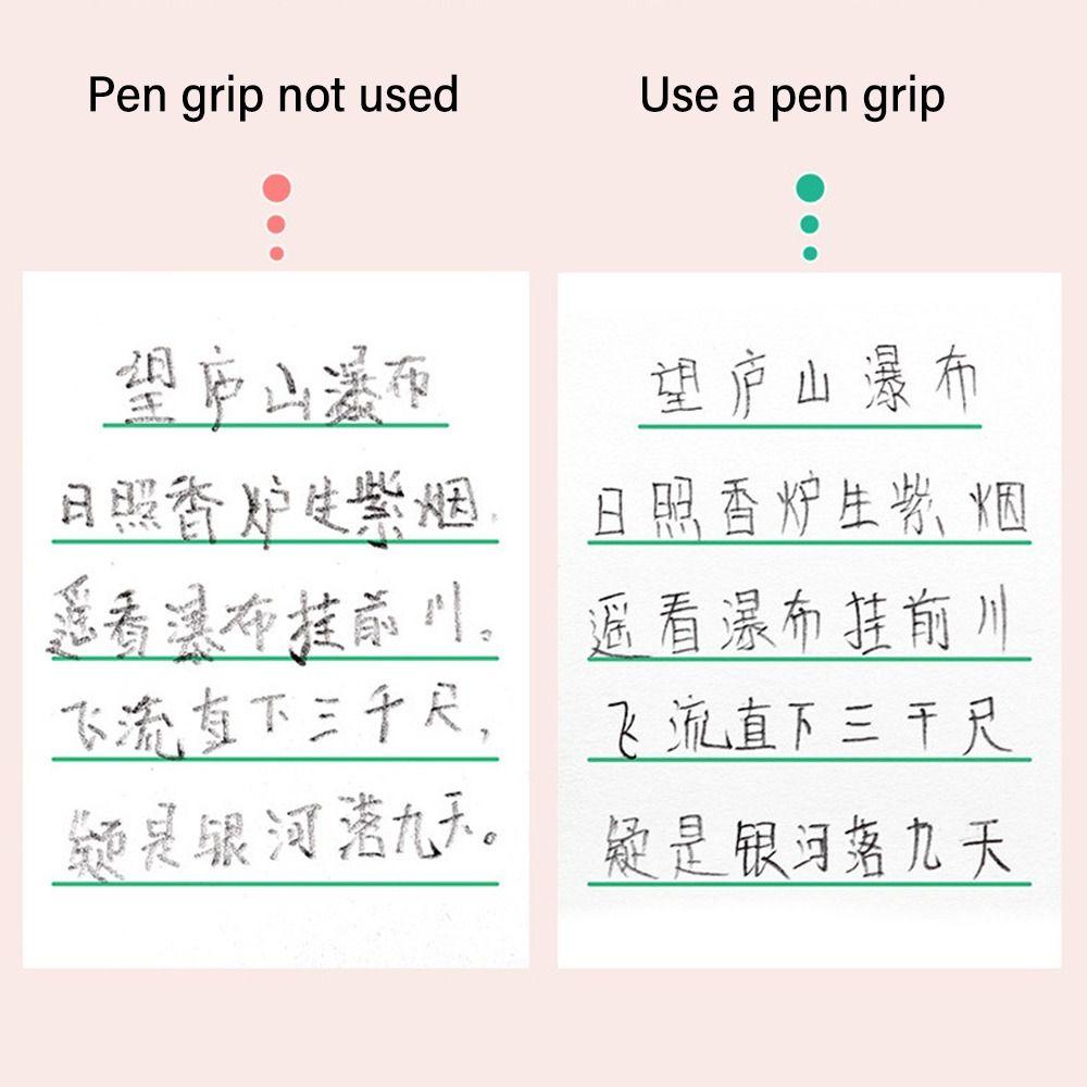 Writing Aid Grip Correction Silicone Pencil Grips Writing Hold Posture Correction Tool Writing Posture Corrector Pencil Holder