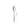 Star Diamond Stainless Steel Gold-Plated Flatware Set: Luxury Knife, Fork, and Spoon for Upscale Dining.