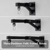 Triangular Support Heavy Bag Wall Mount Heavy-Duty for Garage, Home Gym Users