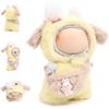 Cute Animal Clothes for 17cm Small Doll – Soft Plush Outfit Set for Doll Dress Up – Bee Costume & More (NO Doll)