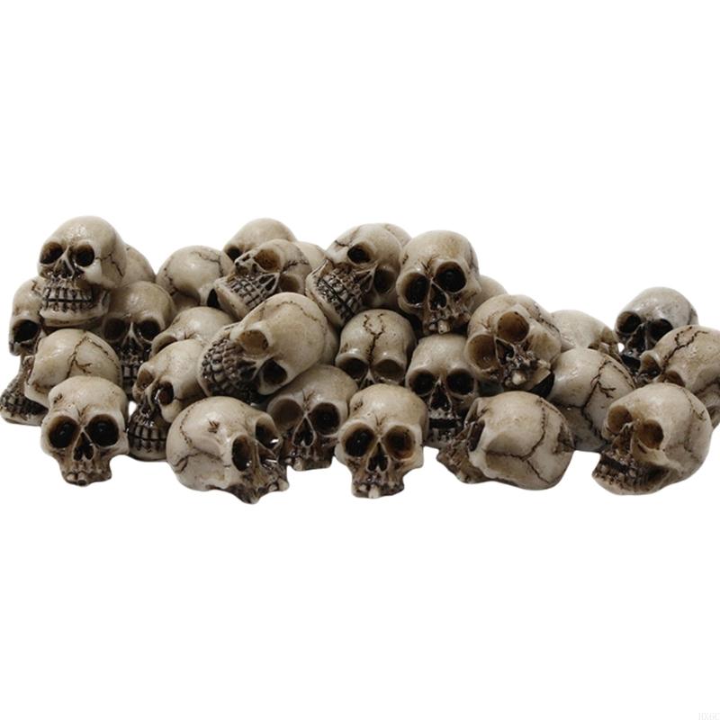 Interchangeable Skull Decorations Sturdy Resin Holiday Arrangement Set HX6C