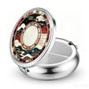 Small Size Pill Box 3 Compartment Pill Organizer Cute Pill Case  For Purse Pocket