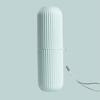 1Pc Portable Toothbrush Cup Bathroom Toothpaste Holder Storage Case Box Organizer Travel Toiletries Storage Cup New Creative