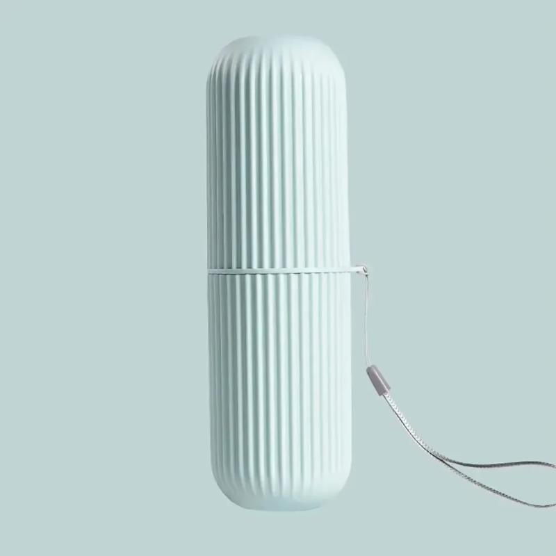 1Pc Portable Toothbrush Cup Bathroom Toothpaste Holder Storage Case Box Organizer Travel Toiletries Storage Cup New Creative